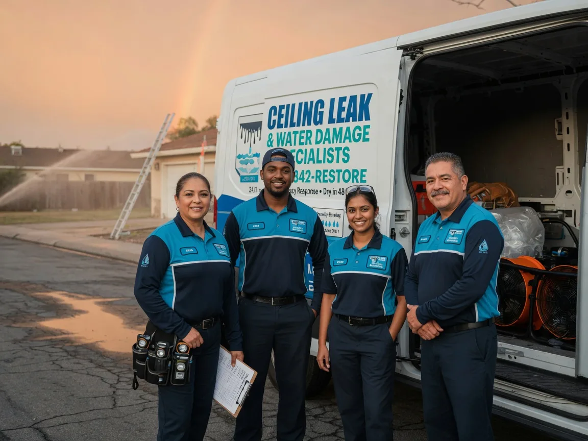 Ceiling Leak Cleanup company in Twin City, GA