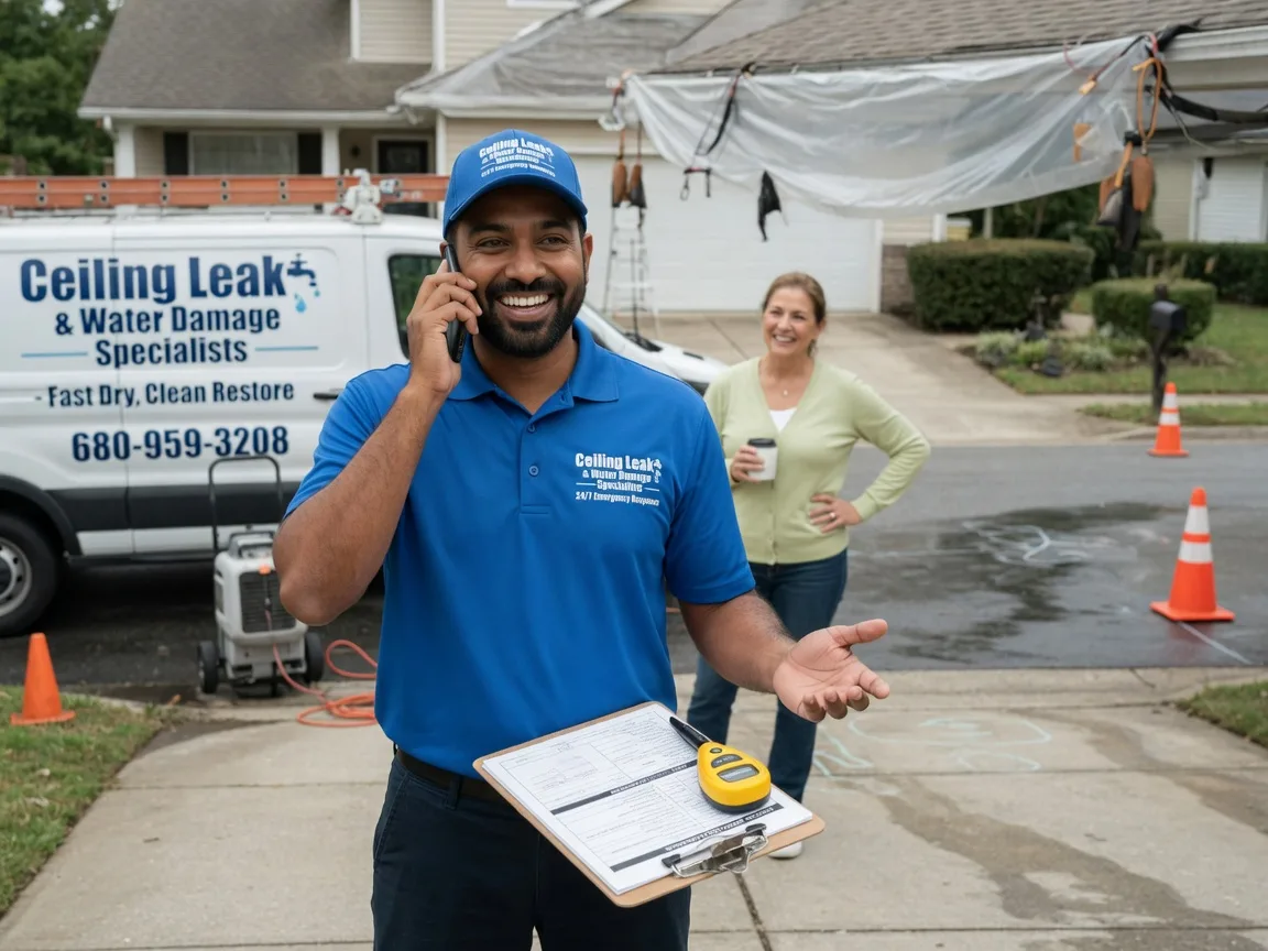 Ceiling Leak Cleanup Twin City, GA FAQs
